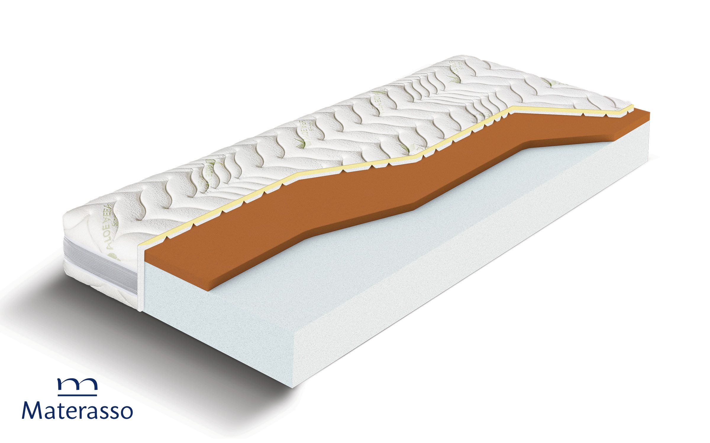 Saltea 90/200, cu doua fete Crystal Cooper, alb  1